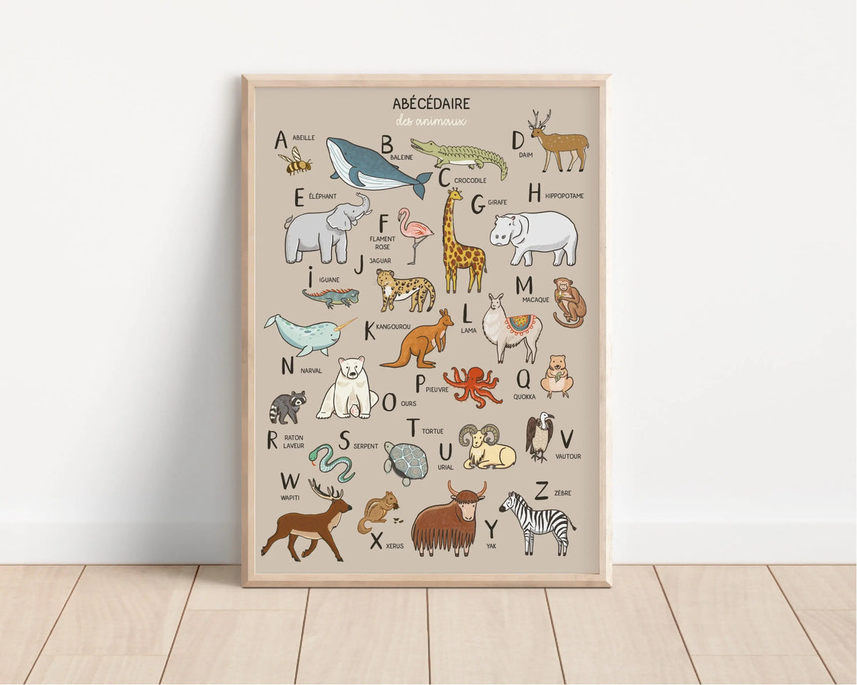 abécédaire pour enfant