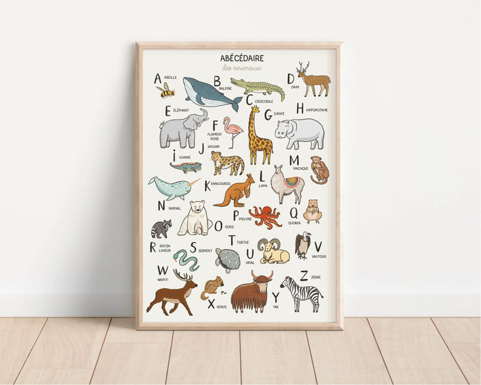abécédaire pour enfant