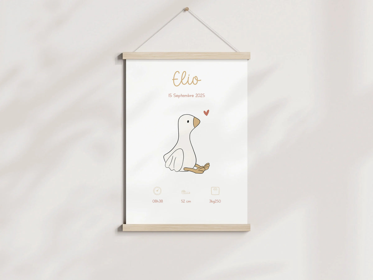 affiche naissance