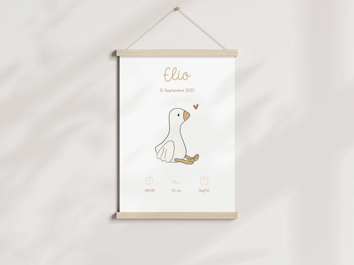 affiche naissance
