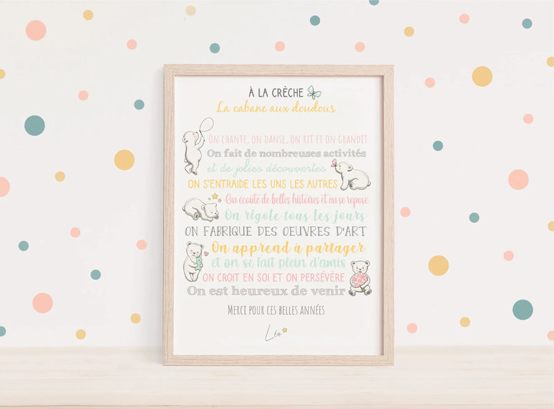 cadeau crèche ou nounou