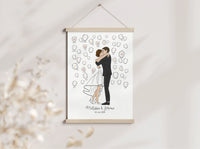 arbre à empreintes mariage