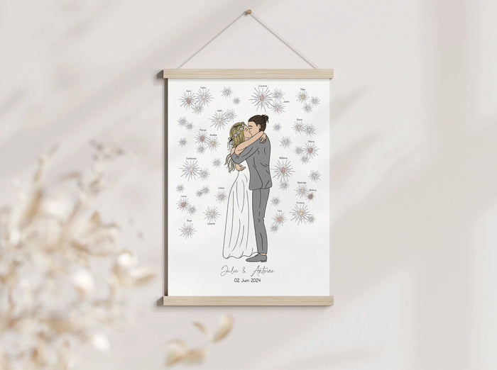 arbre à empreintes mariage
