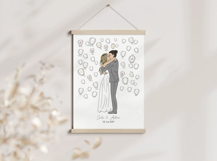 arbre à empreintes mariage