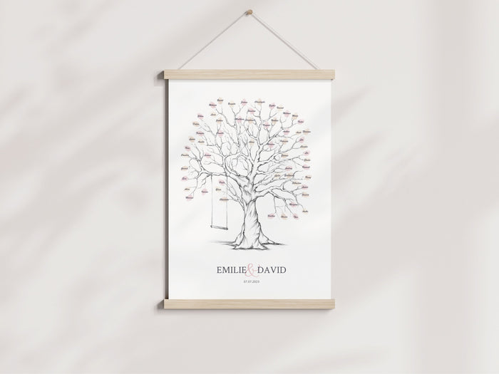 arbre à empreintes mariage