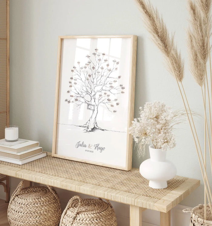 arbre à empreintes mariage