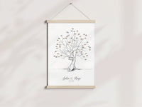 arbre à empreintes mariage