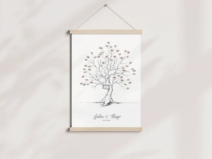 arbre à empreintes mariage