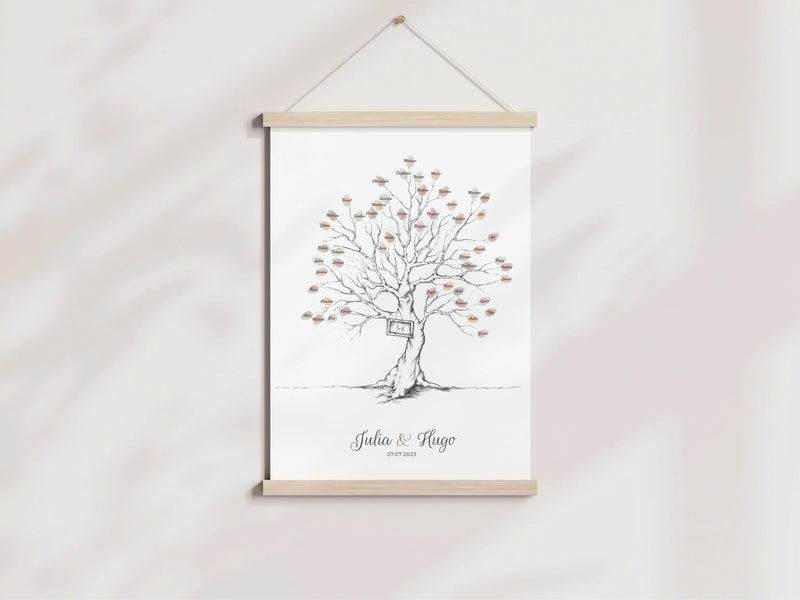 arbre à empreintes mariage