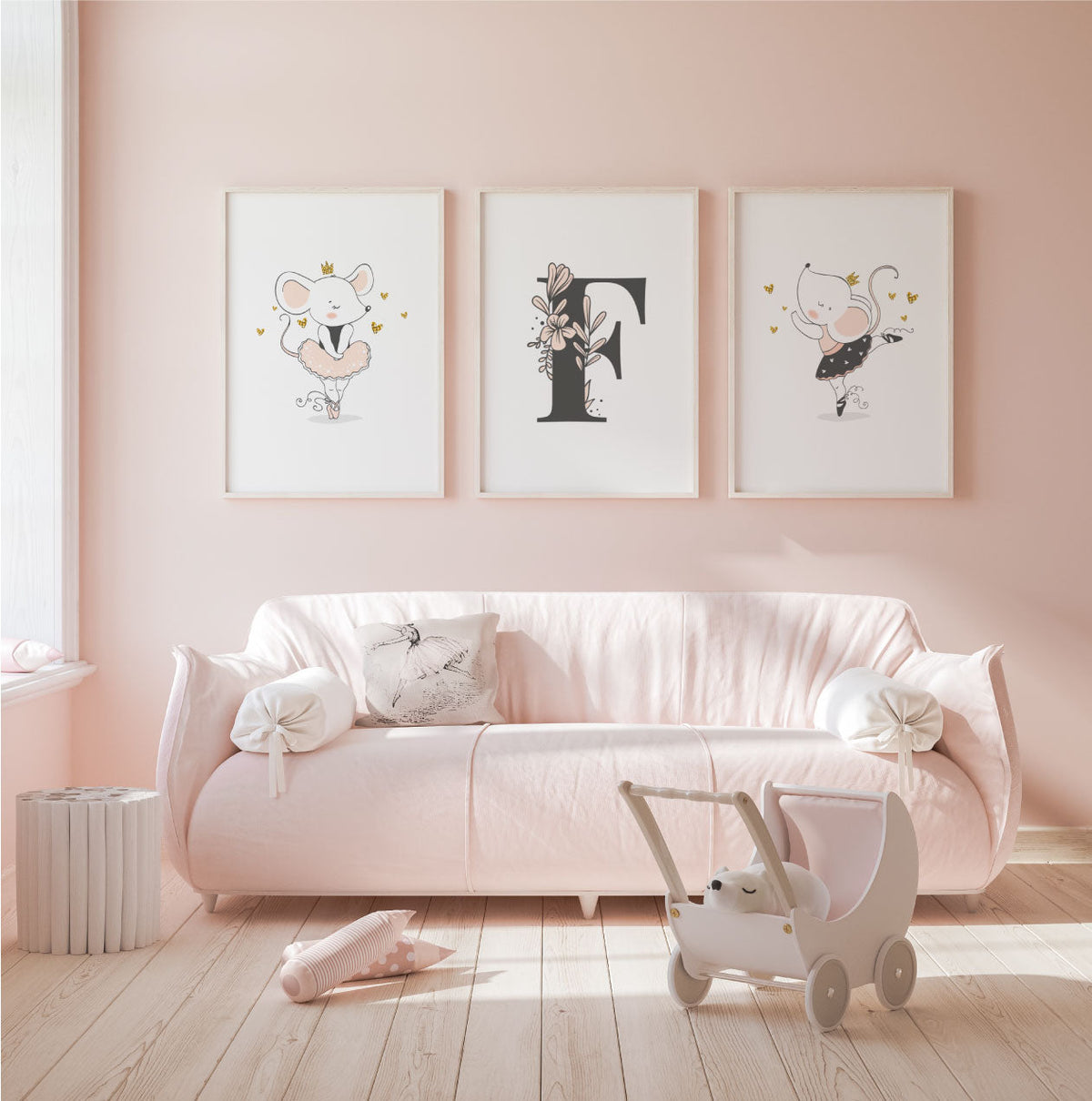 affiches pour décoration chambre fille