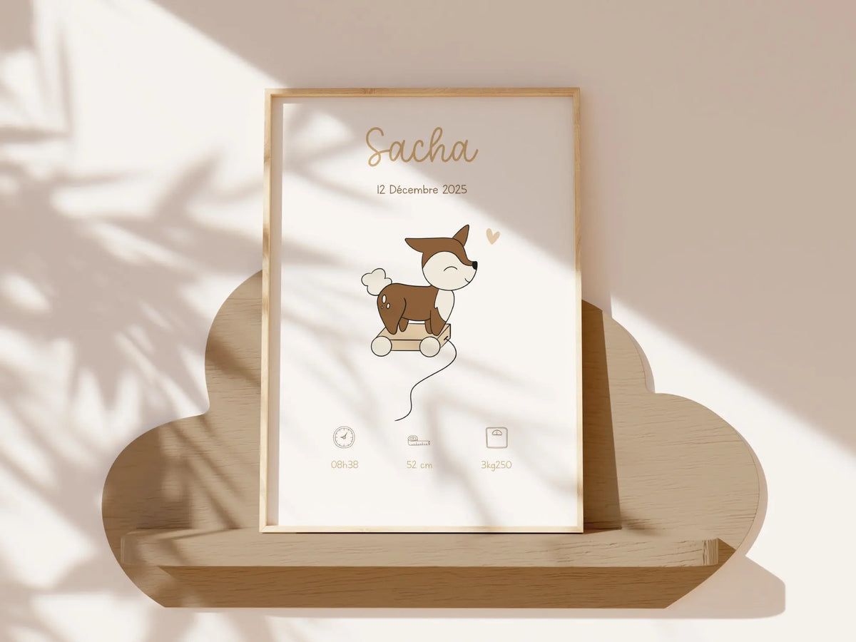 affiche naissance