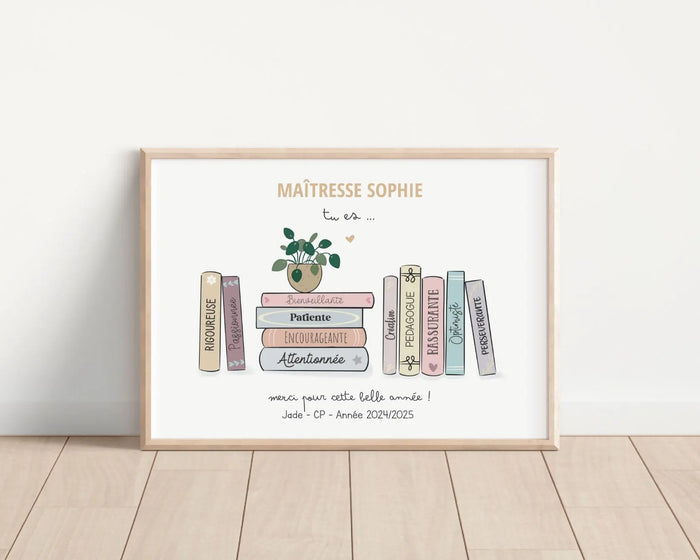 Affiche "Les qualités de ma maîtresse"